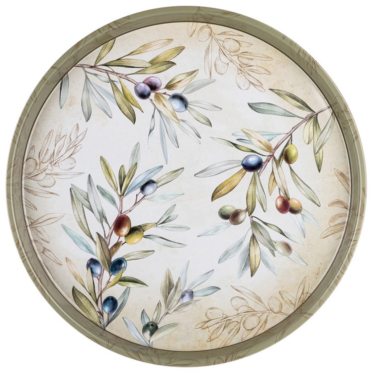 Поднос сервировочный agness 33*2,1 см Agness (898-251)
