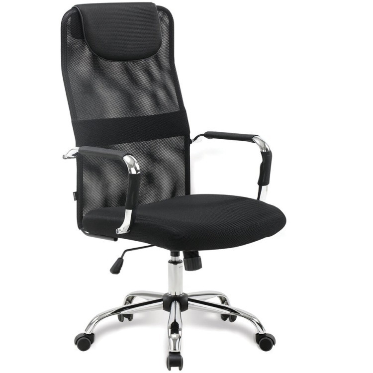 Кресло офисное Brabix Fit EX-514 сетка/ткань черное 531949 (1) (72993)