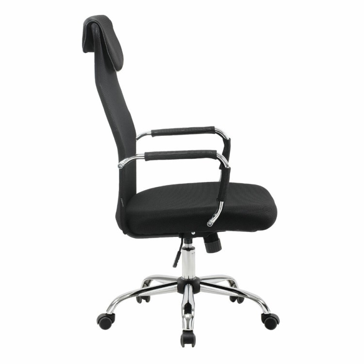 Кресло офисное Brabix Fit EX-514 сетка/ткань черное 531949 (1) (72993)