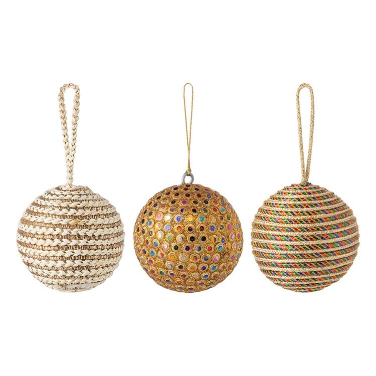Набор ёлочных украшений disco balls из коллекции new year essential, 3 шт. (78332) Набор ёлочных украшений disco balls из коллекции new year essential, 3 шт. (78332)