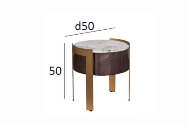 Тумба Sevilla d50*50см (TT-00006772) Тумба Sevilla d50*50см (TT-00006772)