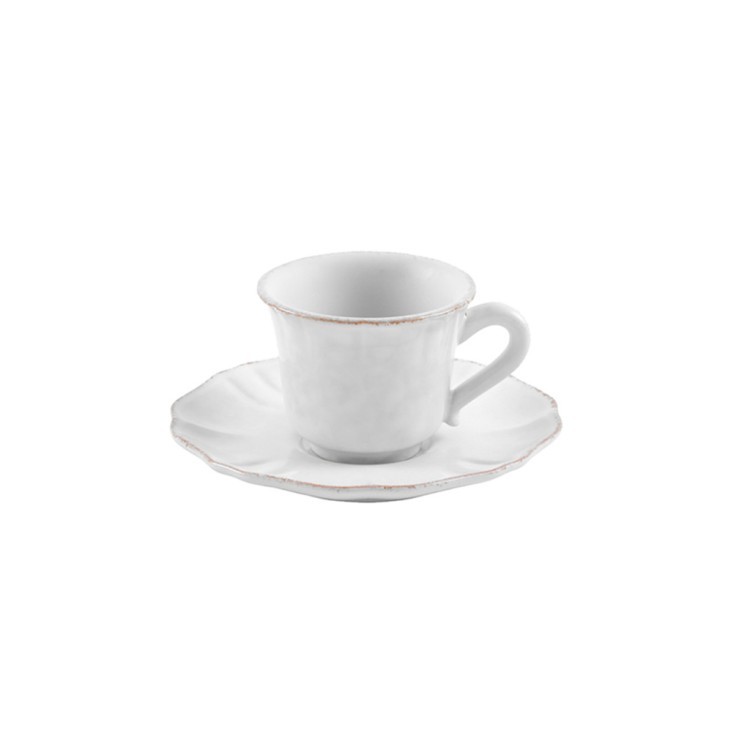 Кофейная пара IM505-WHI(SCS02-00804A), керамика, white, CASAFINA BY COSTA NOVA
