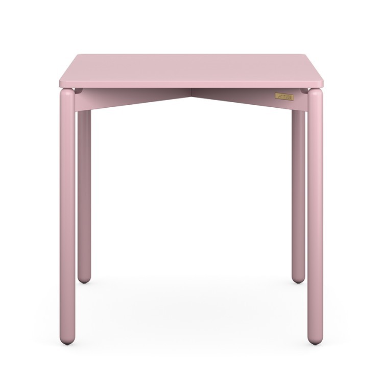 Стол обеденный saga, 75х75 см, розовый (76387) Стол обеденный saga, 75х75 см, розовый (76387)