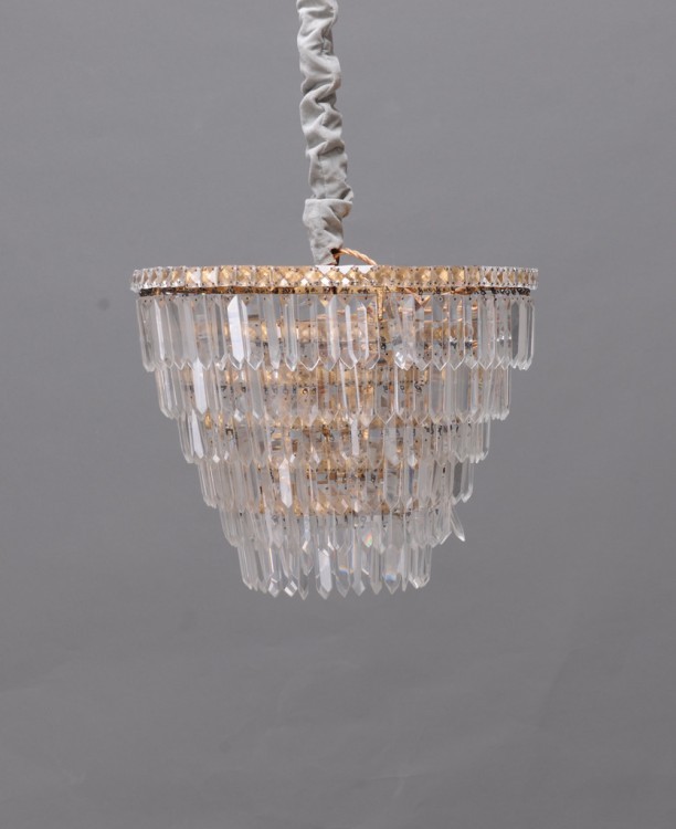 Люстра LI-05-242, металл, стекло, gold, ROOMERS FURNITURE