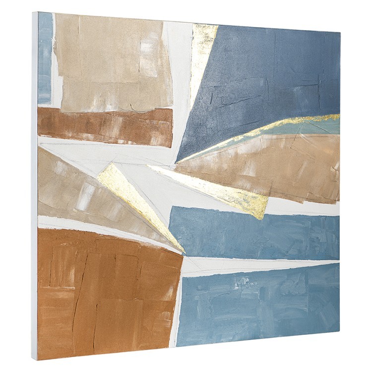 Панно декоративное с ручной росписью by feel, 100х100 см, цветное (76482)