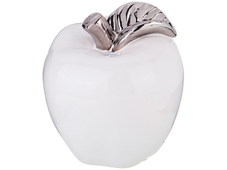 Статуэтка "яблоко серебряная коллекция" 13,5*13,5 см высота=13 см Lefard (699-184)