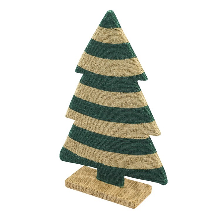 Декор новогодний trendy stripes из джута и гофрированного картона из коллекции new year essential (76823) Декор новогодний trendy stripes из джута и гофрированного картона из коллекции new year essential (76823)