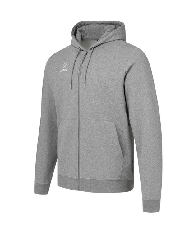 Худи на молнии ESSENTIAL Cotton FZ Hoodie, серый меланж, детский (2121912) Худи на молнии ESSENTIAL Cotton FZ Hoodie, серый меланж, детский (2121912)