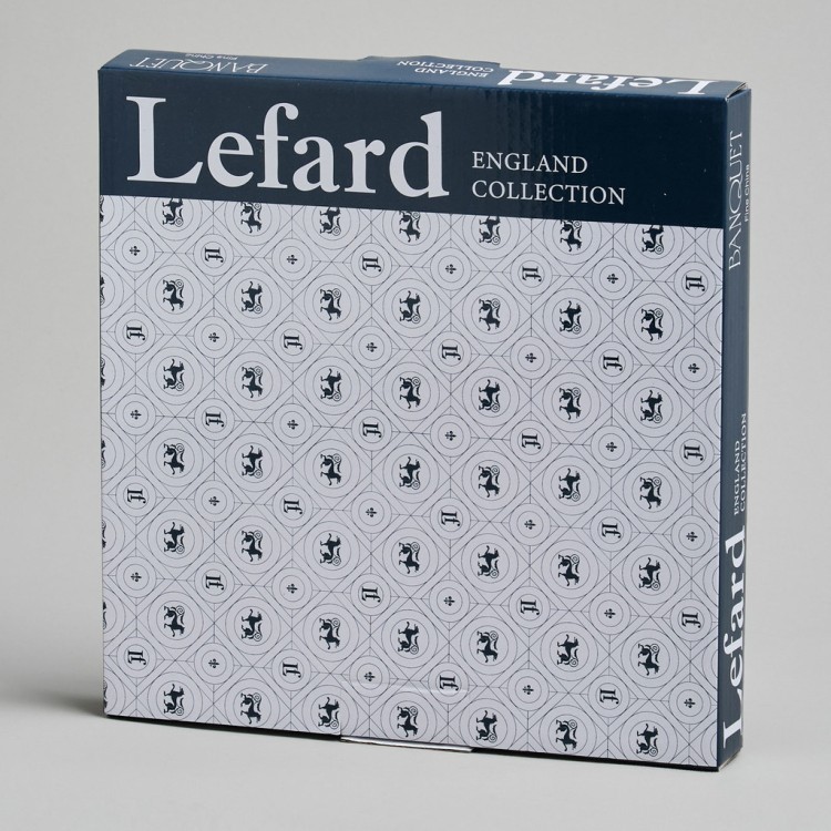 Тарелка обеденная lefard "banquet" 25*24*2,5 см Lefard (85-2075)