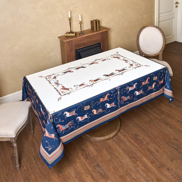 Скатерть "passage" 140х180см ,белый, 100% хлопок с пропиткой,твил Lefard (850-759-2)