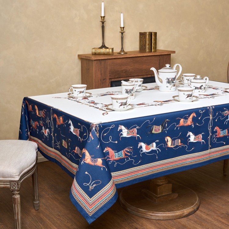 Скатерть "passage" 140х180см ,белый, 100% хлопок с пропиткой,твил Lefard (850-759-2)