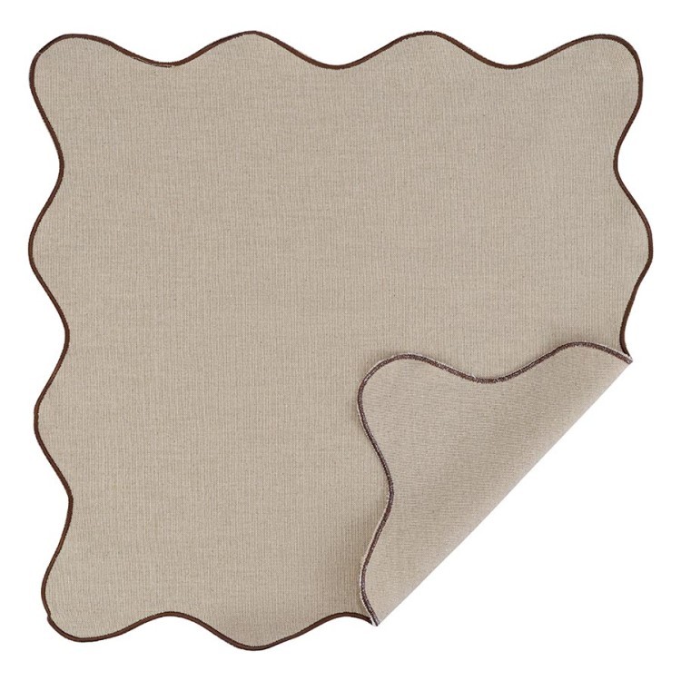 Салфетка сервировочная desert waves из коллекции essential, 45х45 см (79780)