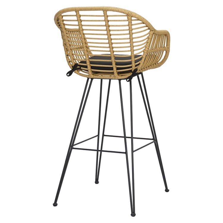 Стул барный vetle bent, ротанг (75830) Стул барный vetle bent, ротанг (75830)