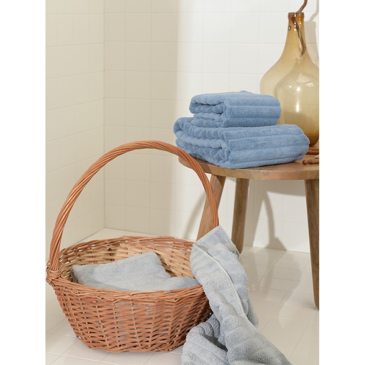 Полотенце для рук waves серого цвета из коллекции essential, 50х90 см (70644) Полотенце для рук waves серого цвета из коллекции essential, 50х90 см (70644)