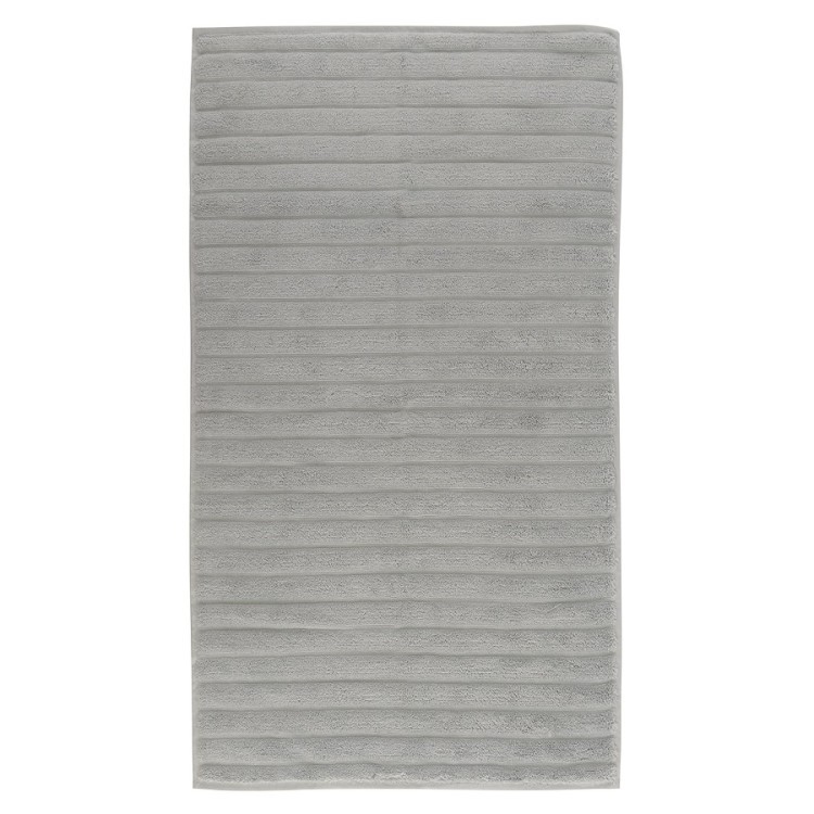 Полотенце для рук waves серого цвета из коллекции essential, 50х90 см (70644)