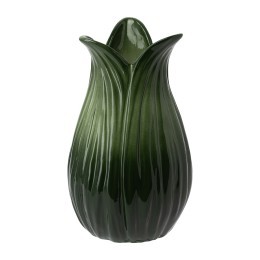 Ваза petal зеленого цвета из коллекции blossom, 22 см (80157)
