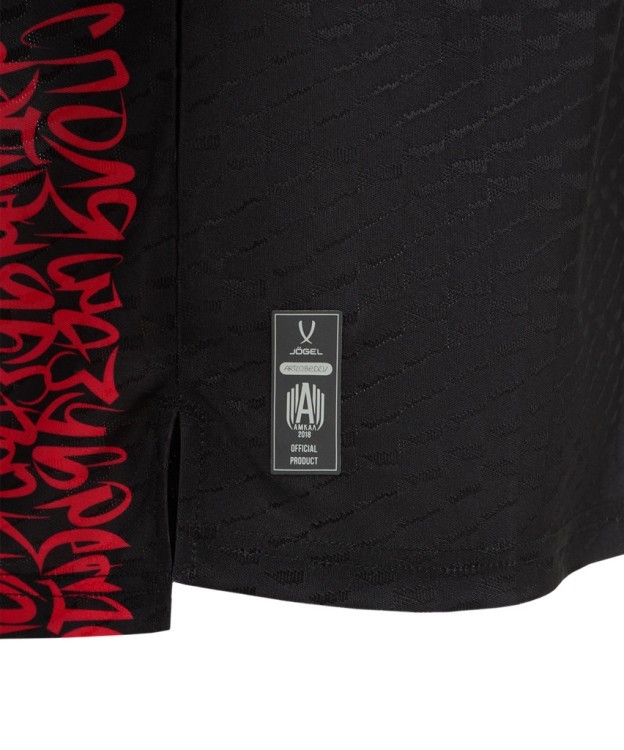 Футболка игровая JOGEL AMKAL PerFormDRY Jersey, черный/красный (2119358)