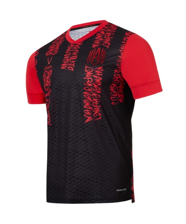 Футболка игровая JOGEL AMKAL PerFormDRY Jersey, черный/красный (2119358)