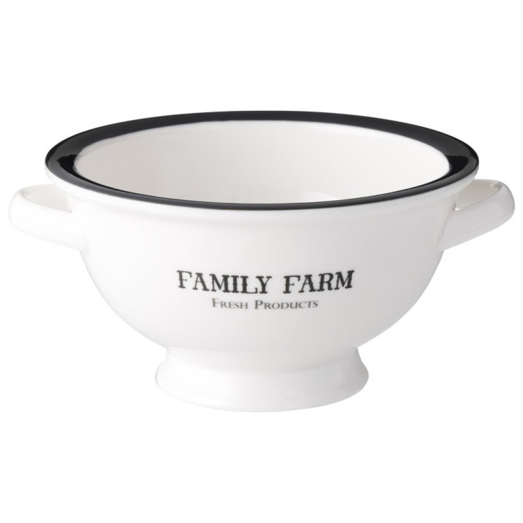 Салатник с ручками lefard "family farm"  300 мл 14*12*6,5 см Lefard (263-1444)
