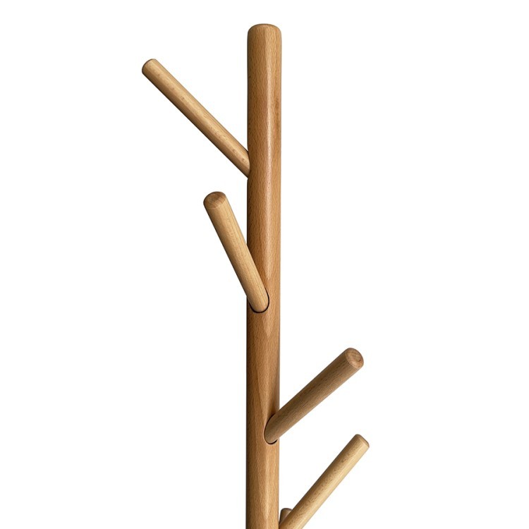 Вешалка напольная forsty, 173 см, натуральное дерево (74889)
