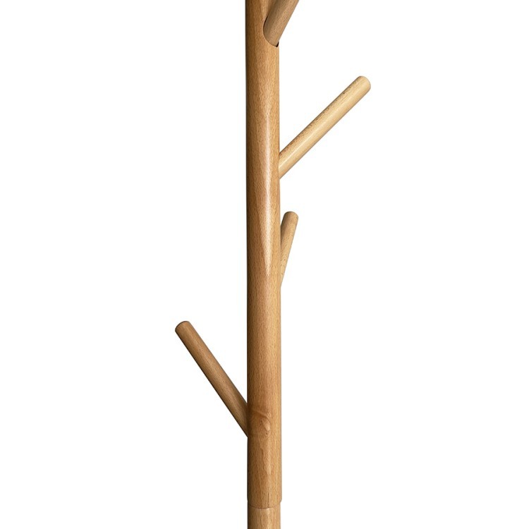 Вешалка напольная forsty, 173 см, натуральное дерево (74889)