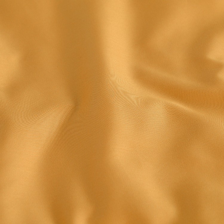 Простыня на резинке из сатина цвета шафрана из коллекции wild, 160х200х30 см (68456)