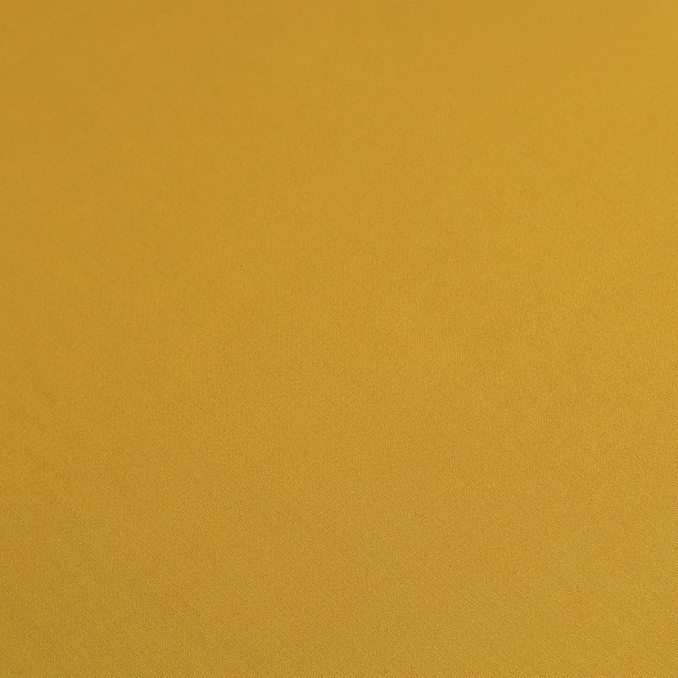 Простыня на резинке из премиального сатина горчичного цвета из коллекции essential, 200х200х30 см (78486)