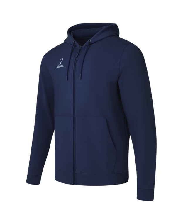 Худи на молнии JOGEL ESSENTIAL Cotton FZ Hoodie, темно-синий (2121892)