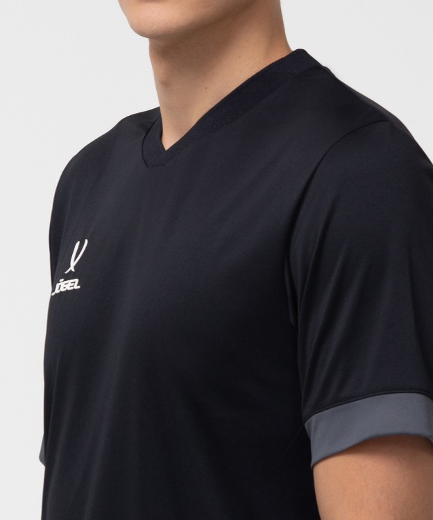 Футболка игровая JÖGEL DIVISION PerFormDRY Union Jersey, черный/темно-серый/белый (1751637) Футболка игровая JÖGEL DIVISION PerFormDRY Union Jersey, черный/темно-серый/белый (1751637)