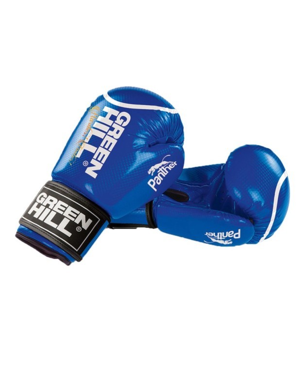 Перчатки боксерские Panther BGP-2098, 12 oz, синий (434404)