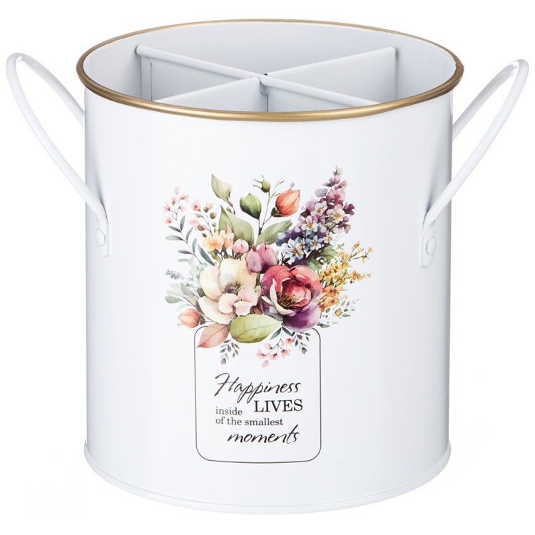 Подставка agness "floral mood" под кухонные приборы 19*15 см (790-380) 