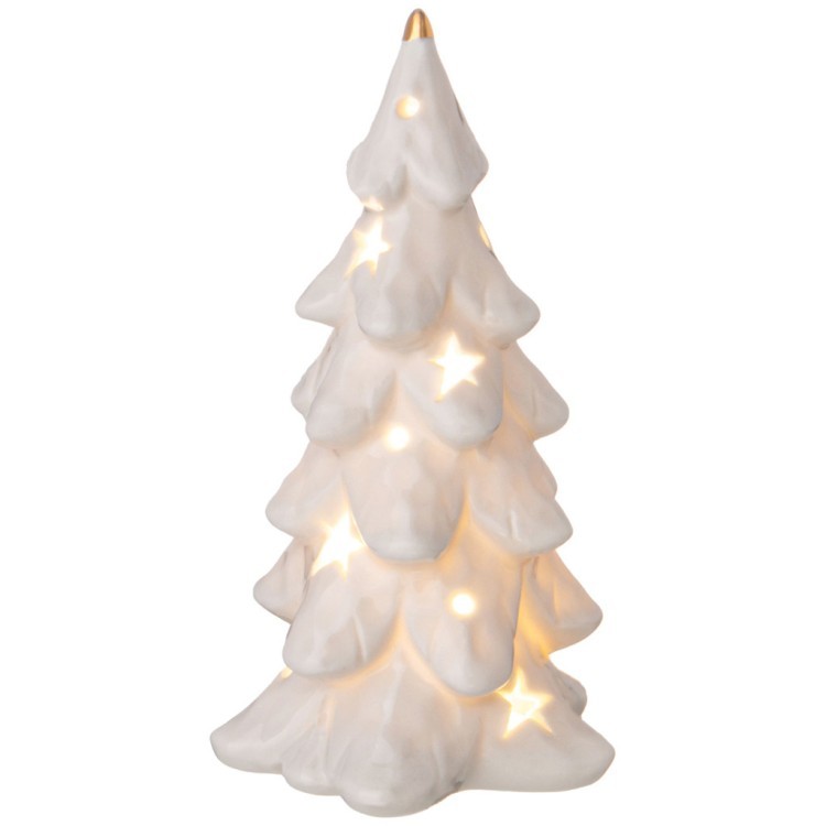 Фигурка "елка" с led-подсветкой 9,2*8,9*17,2 см Lefard (146-2134)