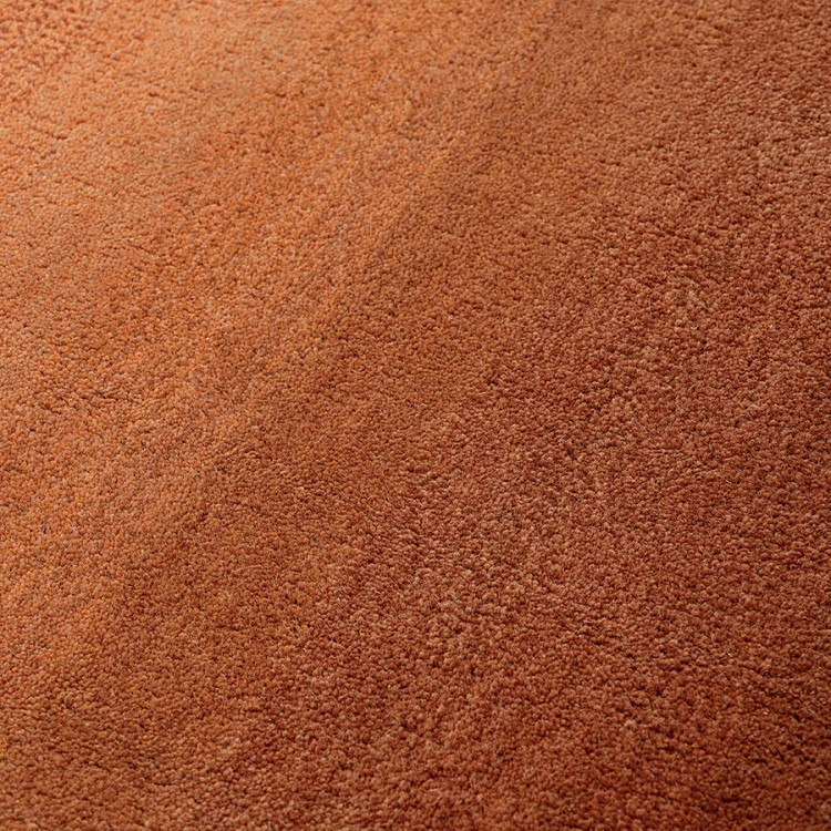 Ковер из шерсти over horizon терракотового цвета из коллекции trendy ruffles, 120х180 см (79359)