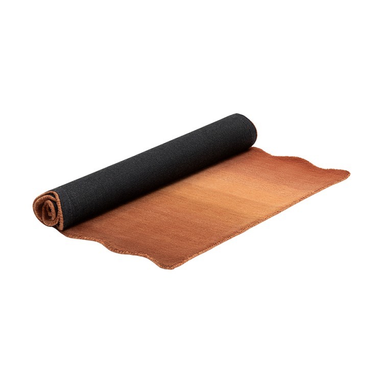 Ковер из шерсти over horizon терракотового цвета из коллекции trendy ruffles, 120х180 см (79359)