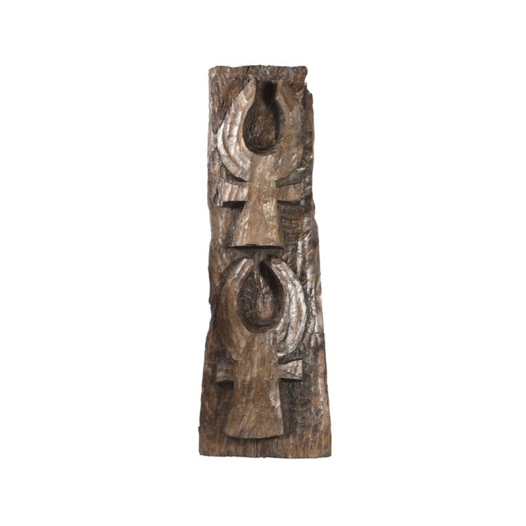 Декоративная панель XIX век, Индия PR42635, Тиковое дерево, natural, ROOMERS ANTIQUE