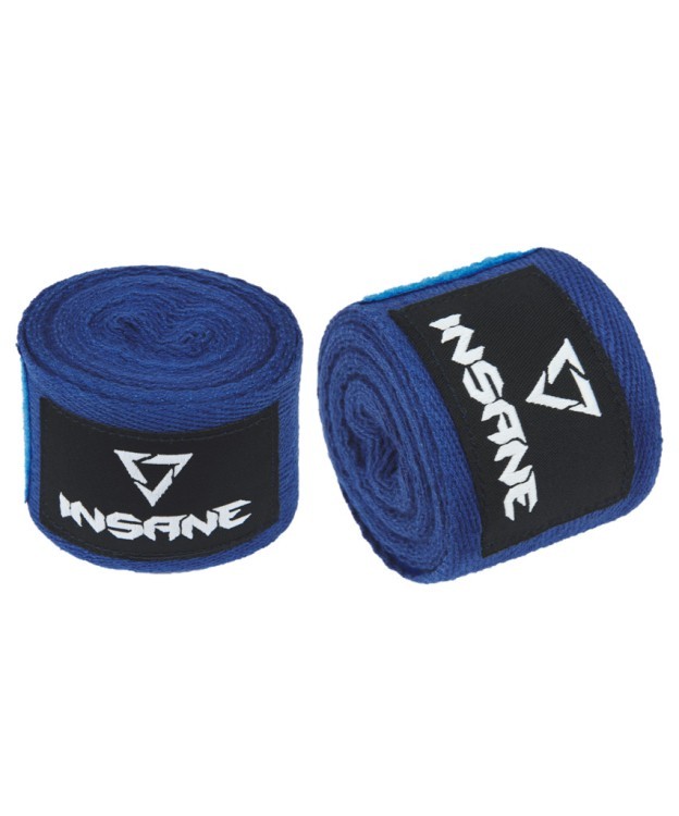 Бинт боксерки Insane CRUSHER, хлопок, синий, 2,5 м (2114219) Бинт боксерки Insane CRUSHER, хлопок, синий, 2,5 м (2114219)