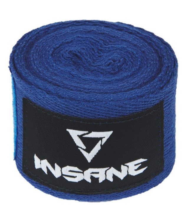 Бинт боксерки Insane CRUSHER, хлопок, синий, 2,5 м (2114219) Бинт боксерки Insane CRUSHER, хлопок, синий, 2,5 м (2114219)
