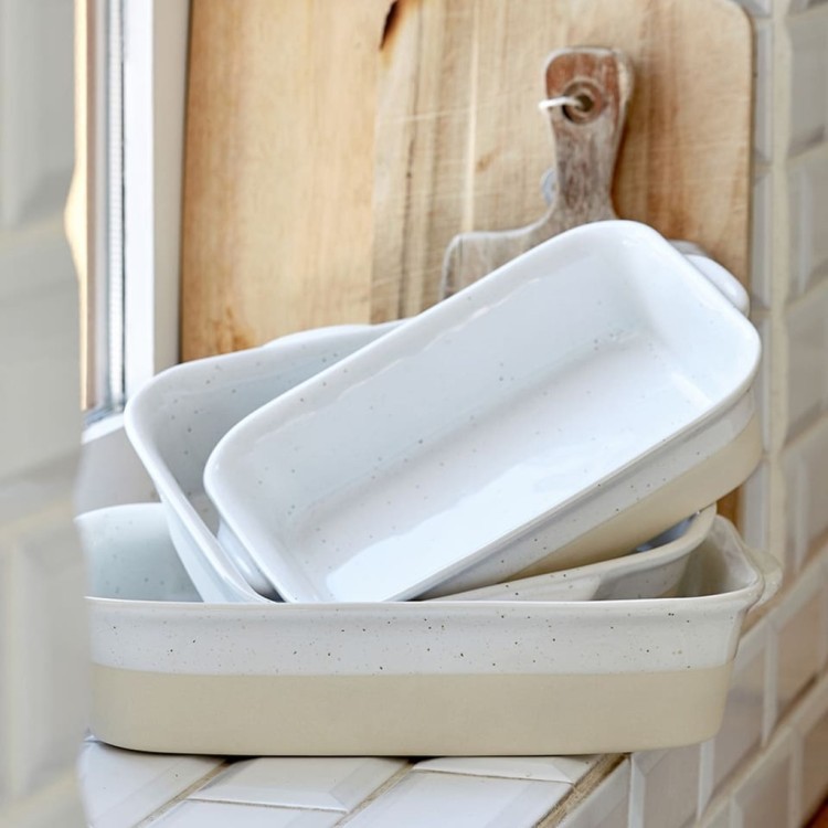 Блюдо FA525-WHI(VAQ271-02113U), керамика, white, CASAFINA BY COSTA NOVA