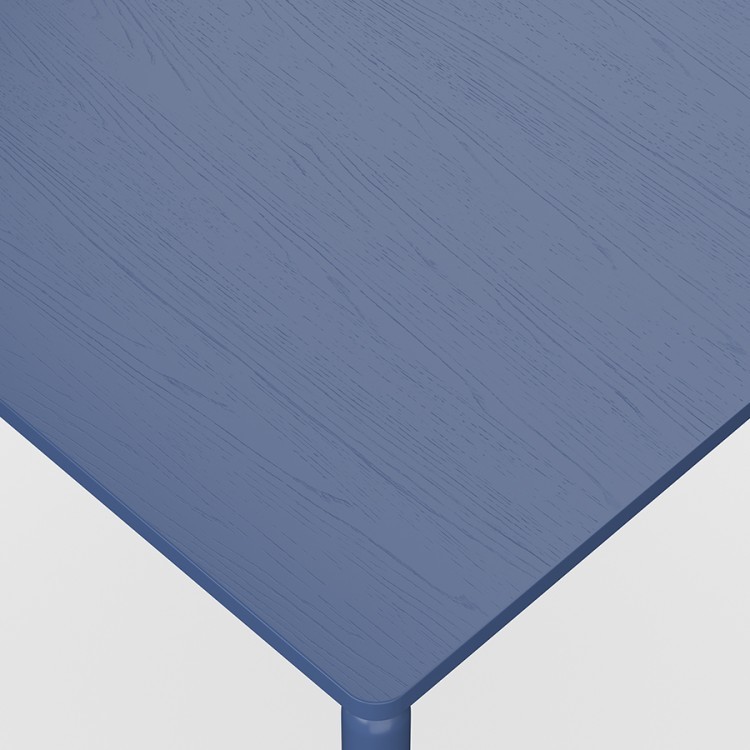 Стол обеденный saga, 75х75 см, синий (76389)
