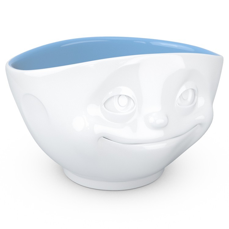 Чаша dreamy, 500 мл, белая/голубая (73889)