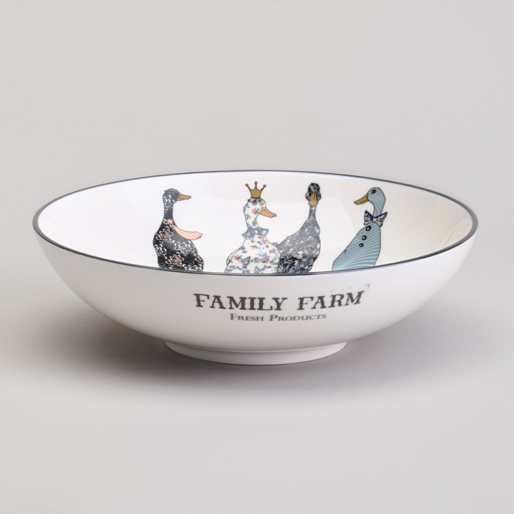 Тарелка суповая lefard "family farm" 18*5,2 см в форме салатника Lefard (263-1395) Тарелка суповая lefard "family farm" 18*5,2 см в форме салатника Lefard (263-1395)
