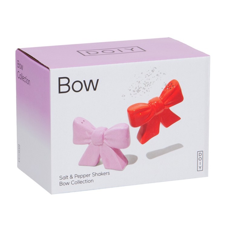 Набор из солонки и перечницы bow (78579)