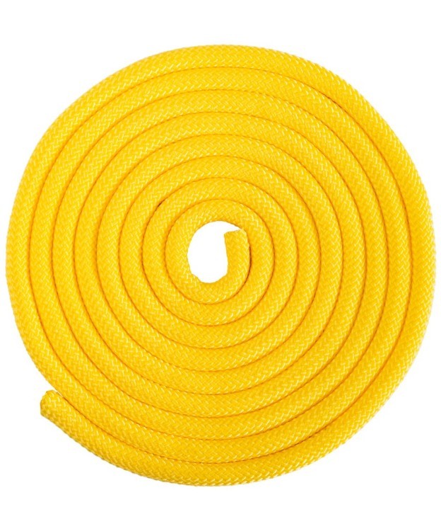 Скакалка для художественной гимнастики RGJ-204, 3м, желтый (484064)