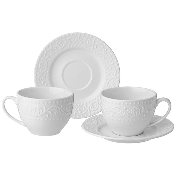 Чайный набор lefard "floral"  на 2 пер. 4 пр. 290 мл Lefard (425-068)