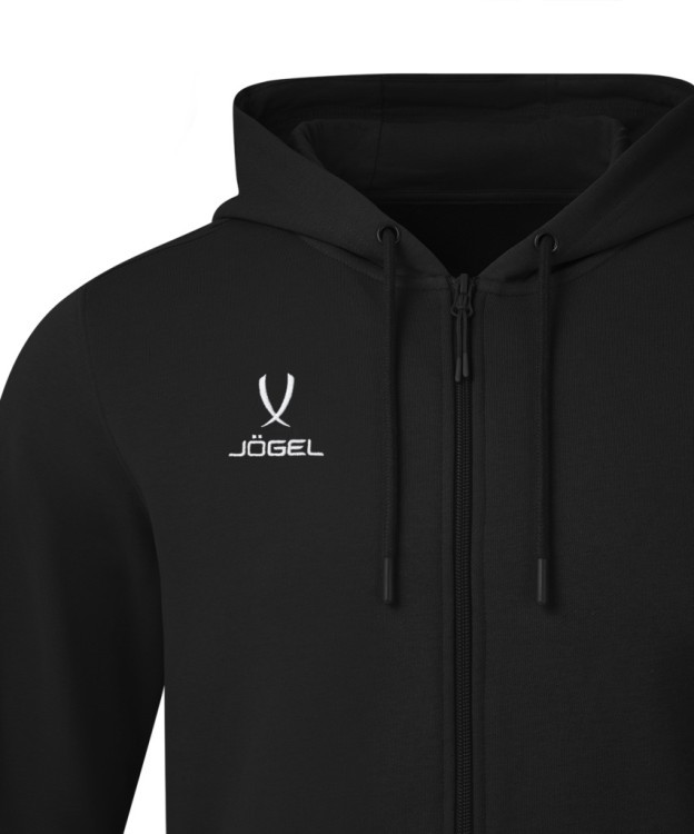 Худи на молнии ESSENTIAL Cotton FZ Hoodie, черный, детский (2121898) Худи на молнии ESSENTIAL Cotton FZ Hoodie, черный, детский (2121898)