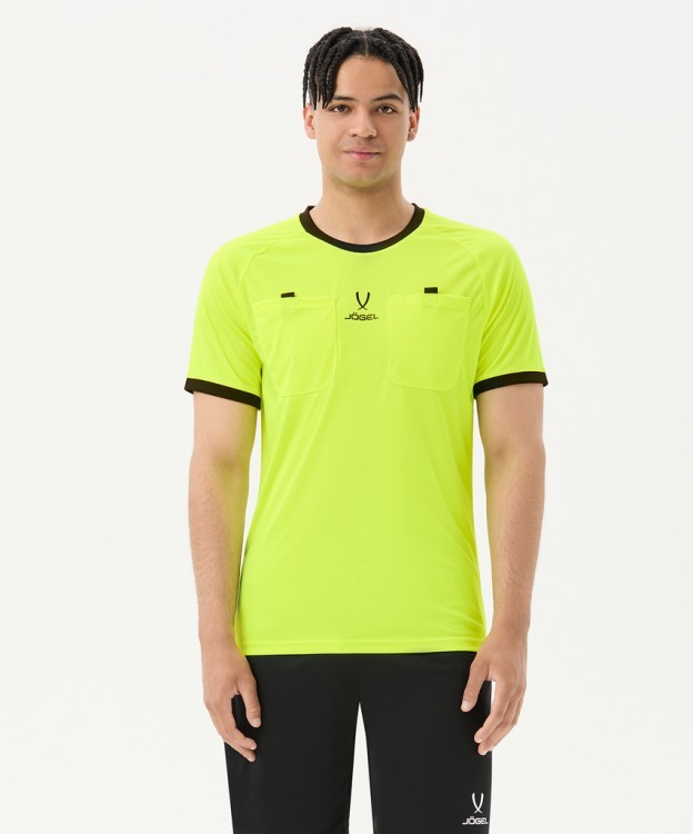 Футболка судейская JOGEL Referee tee, желтый (1745027)