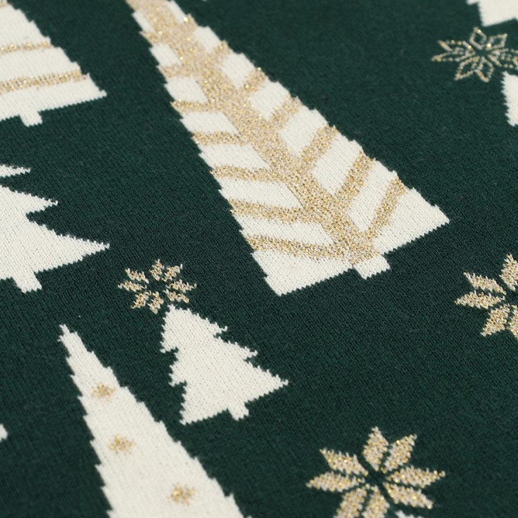 Плед из хлопка с новогодним рисунком whitewood из коллекции new year essential, 130x180 см (79345)