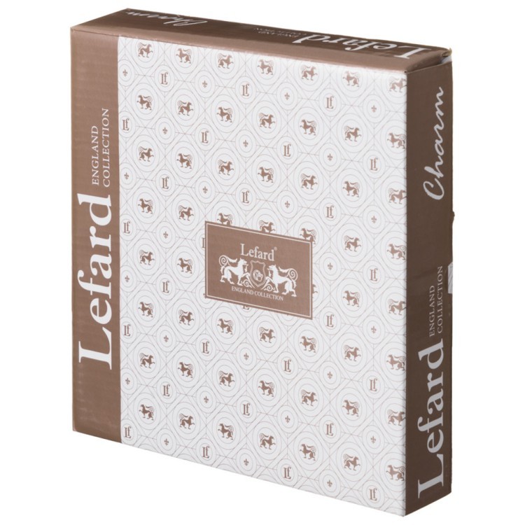 Набор тарелок закусочных lefard "charm" 2 шт. 19*2,5 см (с золотой линией) Lefard (779-350)