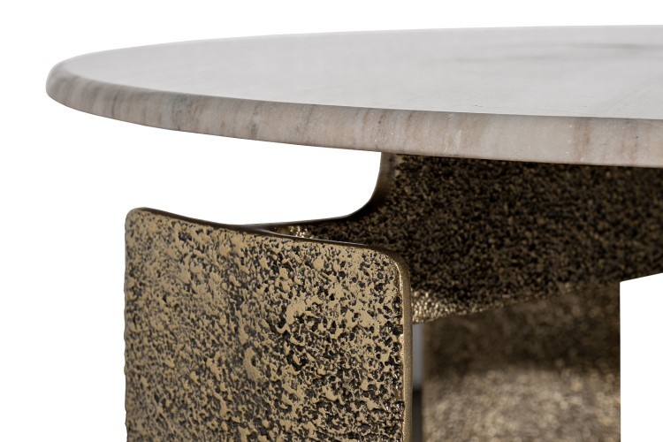 Стол журнальный мраморный d100*45см (TT-00014986)