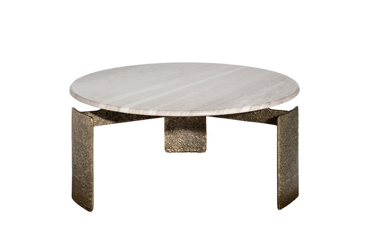 Стол журнальный мраморный d100*45см (TT-00014986)